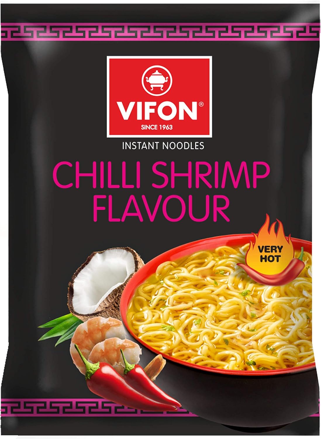 Vifon Spicy Shrimps Noodles 70g Mega Hot Pack Of 22 Amazon Co Uk Grocery Vifon Spicy Shrimps Noodles 70g Mega Hot Pack Of 22 Amazon Co Uk Grocery