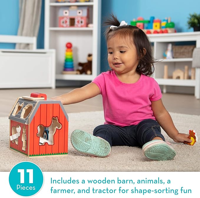 melissa and doug take along sorting barn