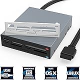 Sabrent USB 3.0 Super Speed 74-In-1 3.5-Inch Internal Flash Media Card Reader/writer with USB 3.0 Port (CR-UIN3)