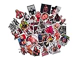 dirtybinge 50pcs Wrestling Stickers for Water