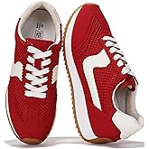 Project Cloud Fashion Sneakers for Women 2026 – Lightweight Lace-Up Shoes for Women with Memory Foam Insoles – Trendy Womens Shoes – Non-Slip, Comfortable Womens Sneakers (Madison)