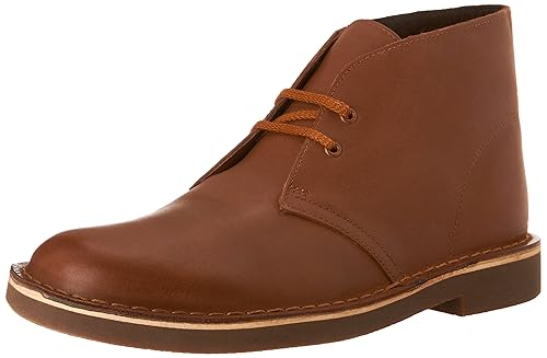 clarks bushacre 2 boots desert shoes brown mens