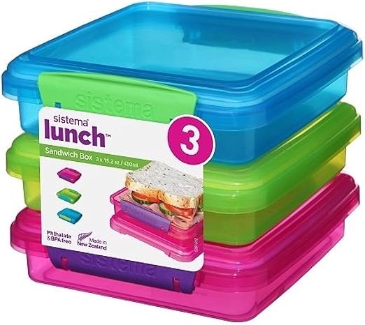 Sistema Lunch Collection Sandwich Box 