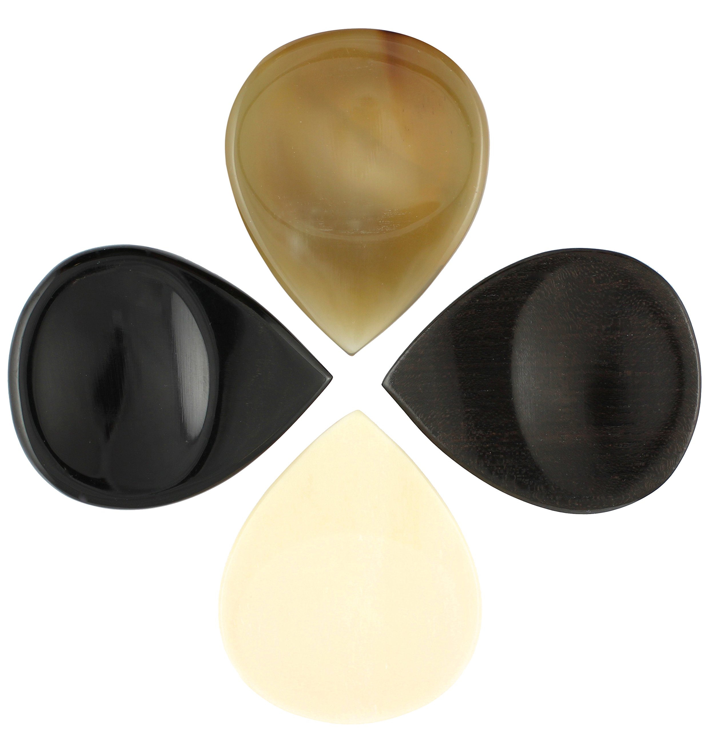 Groove Tones Guitar Plectrum, Mixed (Pack of 4)