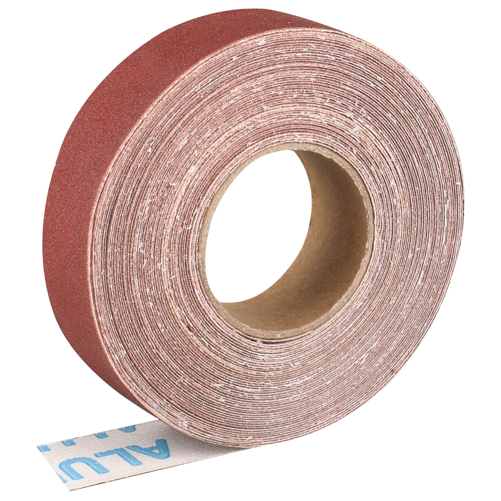 Shineboc sandpaper roll 2.5cmx10m 240 grit aluminum oxide sandpaper, suitable for sanding, wood, furniture finishing, stainless steel and automotive body processing