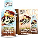 5-hour ENERGY BOSTON CREAM DONUT Flavor, 6 Pack, Extra Strength Energy Shot | 1.93 Fl Oz, Amino Acids, B Vitamins, Sugar Free and Zero Calories