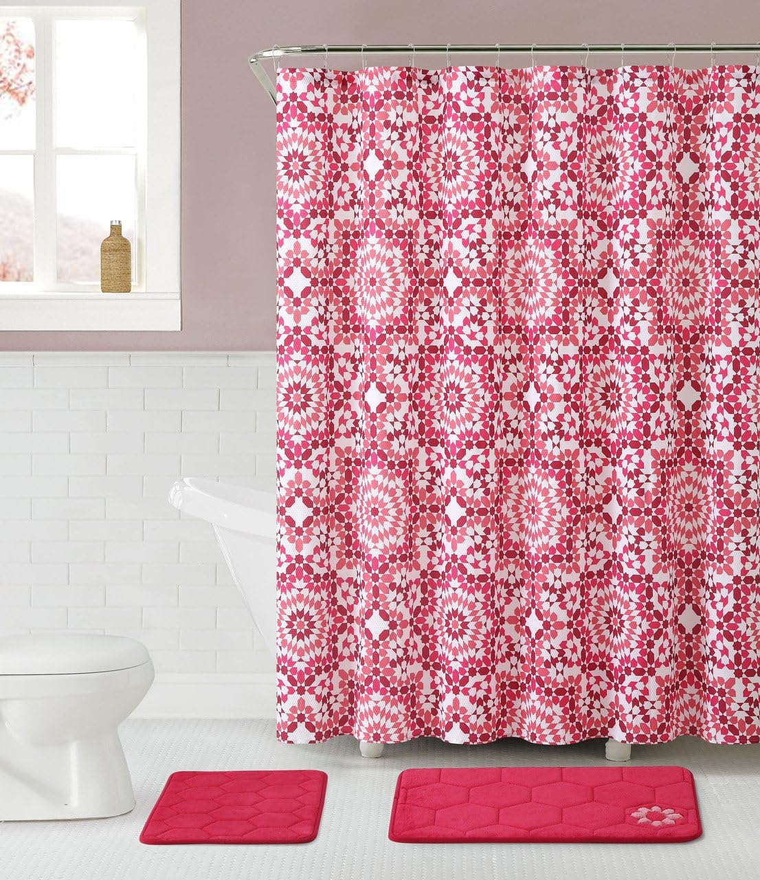 Amazon Com Victoria Classics Bathroom Set 2 Memory Foam Floor