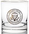 2020 Whiskey Glass | 45th PRESIDENTIAL SEAL | Quality Duratuff Heat Treated Borosilicate 11oz Rock Glass | MADE IN USA by Patriot's Cave (GOLD | LIMITED EDITION)