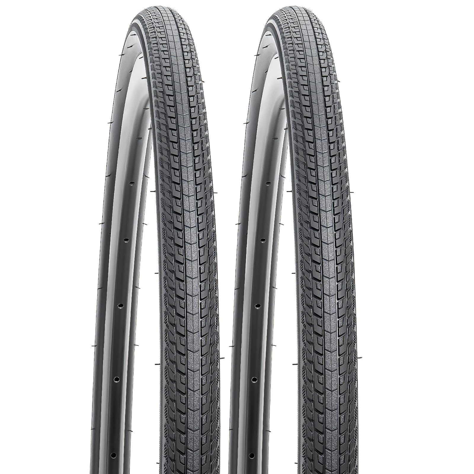 YunSCM 2-Pack 28 inch Bike Tyres 28x1.40 700x35C Tires 37-622 700c Bicycle Tyres Compatible 700x32C 700x35C 28x1.40 700x38C City/Road Bike Bicycle Tyre(W2118)