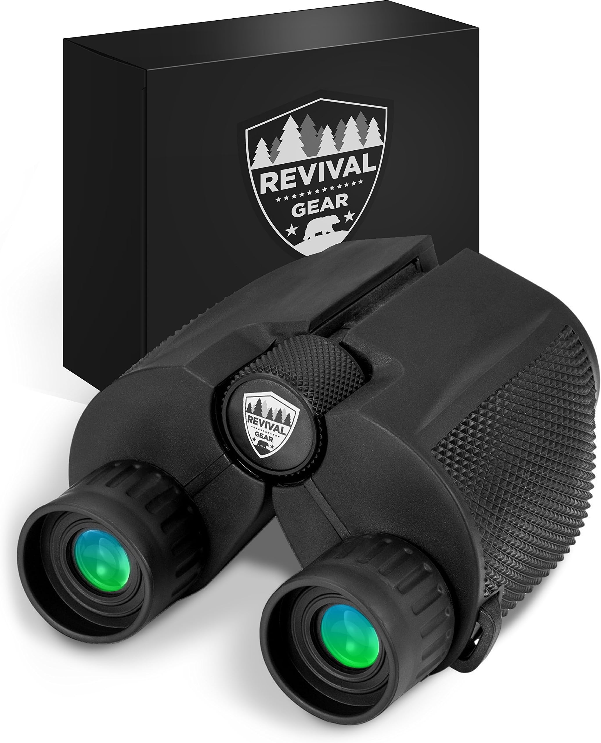 Powerful Compact Binoculars: Tactical & Durable Set That Everyone Finds Easy to Use. Includes Neck Strap & Travel Case. Used When Hiking, Bird Watching, Pro Sports Games, Concerts, Hunting