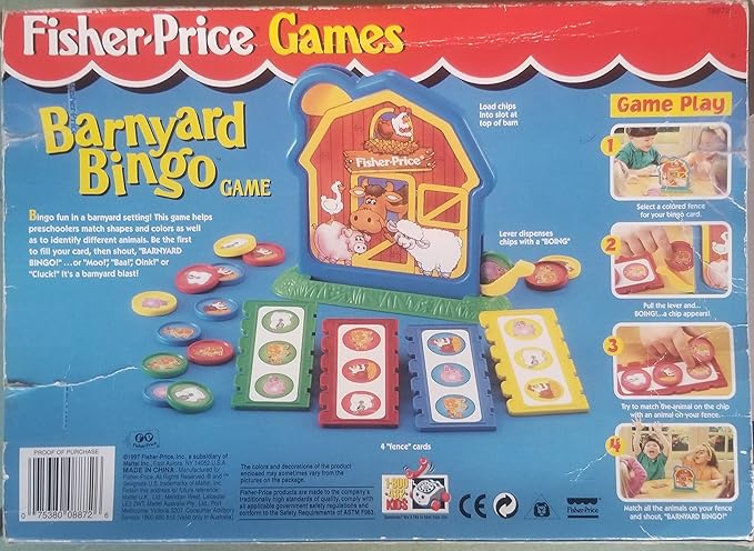 Amazon Com Barnyard Bingo Toys Games