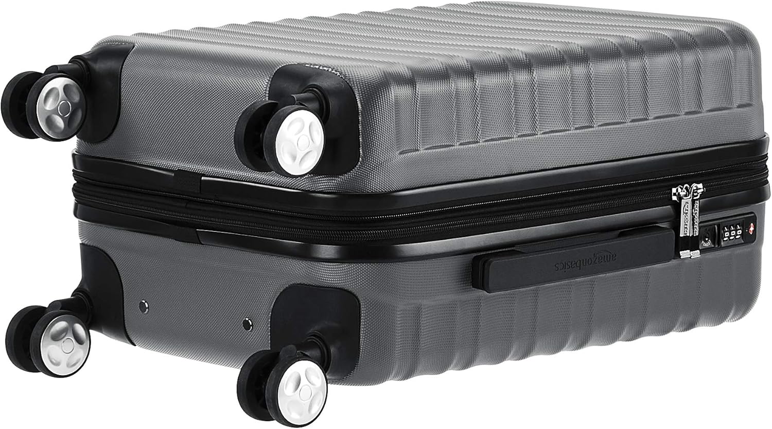 Amazon Basics Premium Hardside Spinner with BuiltIn TSA Lock 55 cm