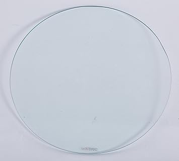 Euro Tische Glasplatte rund universell einsetzbar - Glasscheibe mit 6mm ESG Sicherheitsglas - perfekt geeignet als Tischplatt