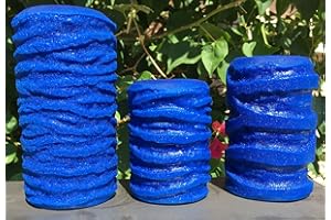 SBC DECORATIVE CONCRETE TRAINING AND PRODUCTS SBC Concrete Texture Roller Stamps And Masonry Form Tool - "The Original" Tree Bark Roller Set - Perfect Tree Bark Design Rollers - Includes 3 Rollers Only