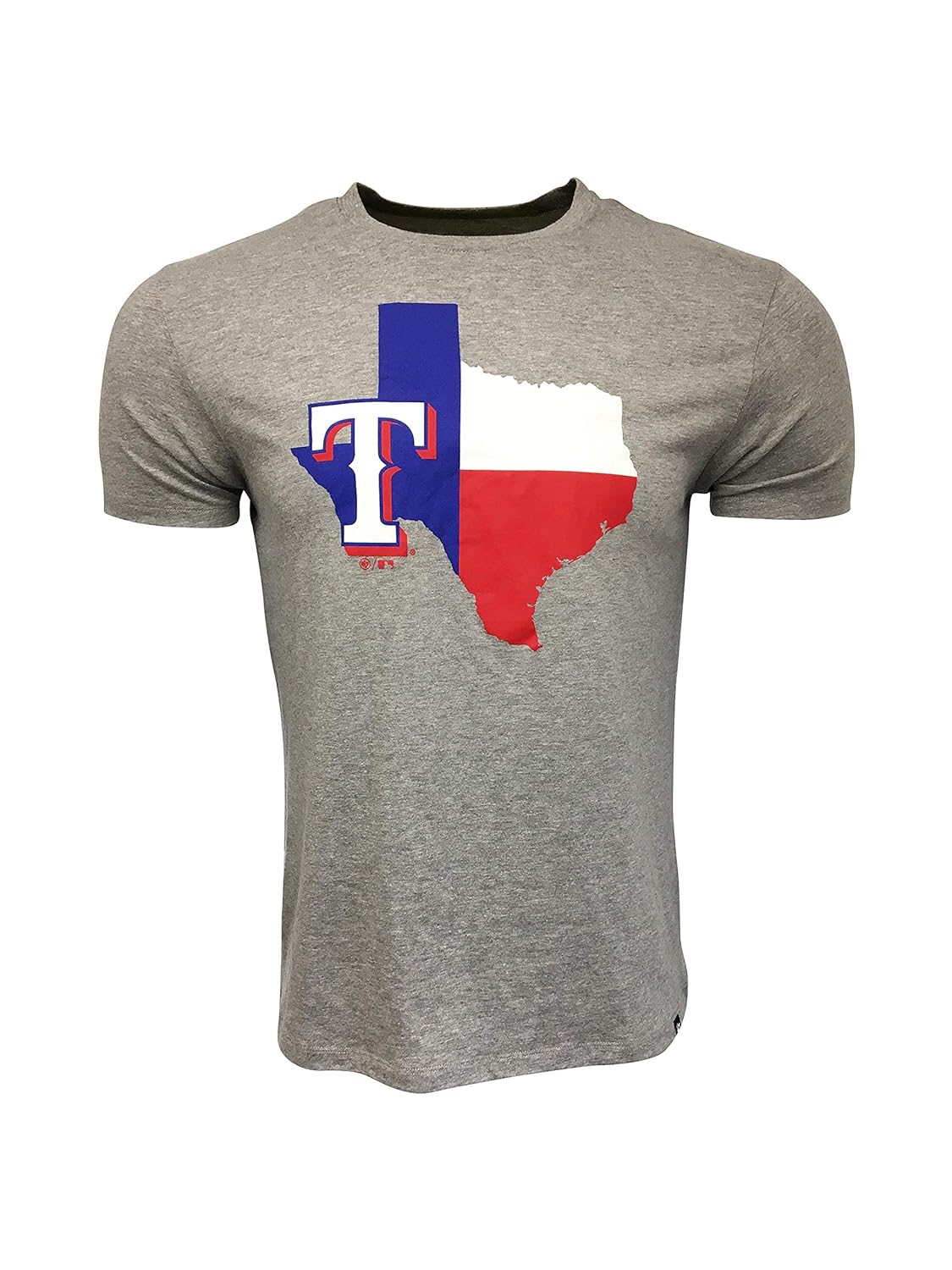 Buy '47 Men's Texas Rangers TShirt Cotton/Polyester Blend 464580 Gray