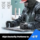 toolant Waterproof Gloves Nitrile Dipped Grip Winter Medium view 2