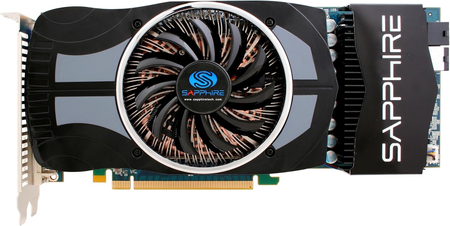 Sapphire ATI Radeon HD 4870 VaporX Graphics Card (PCIE, 2GB GDDR5 Memory, VGA, DSub, Dual DVI
