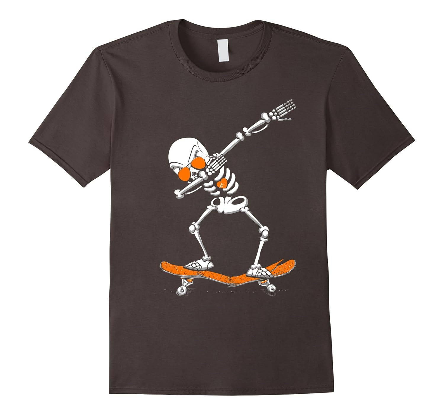 Halloween Dabbing Skeleton Skater - Skull Skateboard Shirt-ANZ