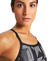 ARENA Puzzled Light Drop Back Women's One Piece