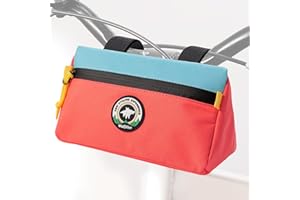 OFOZOVEY Bike Handlebar Bag - Outdoor Cycling Bag for Front Handlebars, Balance Bikes, Mountain Bikes & Road Bicycles