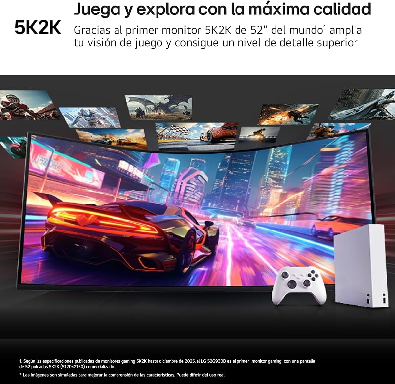 Monitor Gaming Ultragear 52G930B-B - 52'', VA, Morado