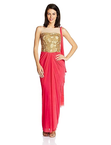 amazon saree gown