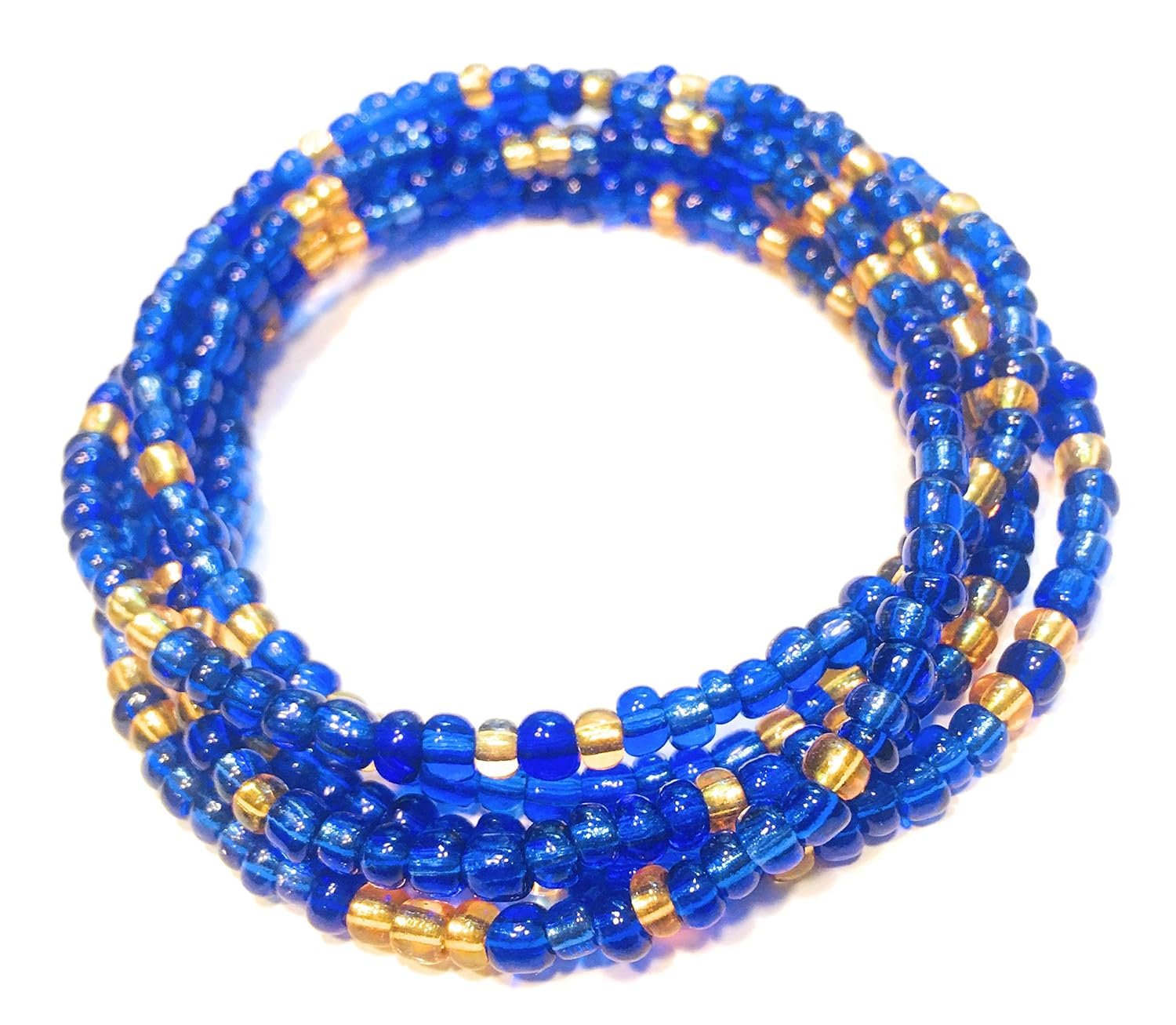 how to tie african waist beads