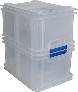 Heidrun 70823 - Juego de Cajas de plástico (3 Unidades): Amazon.es: Hogar