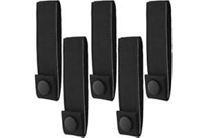 5pcs MOLLE Straps, MOLLE Webbing Straps Practical MOLLE Backpack Straps Nylon Snap Strap MOLLE Attachment Straps Accessories 