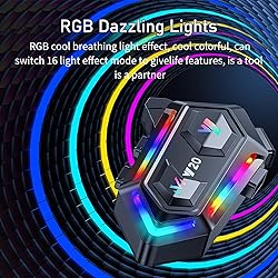 FEYA Motorcycle Helmet Speakers with 16-Types RGB