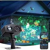 Govee Outdoor Decoration Projector Light, LED Snowflake Projector, IP67 | 180&deg; Rotation, 20 HD Effects &amp; 58 Scene Modes with App Control, Compatible with Alexa, Google Assistant, Matter
