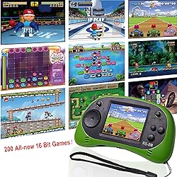 Kids Handheld Portable Video Game Player with 200