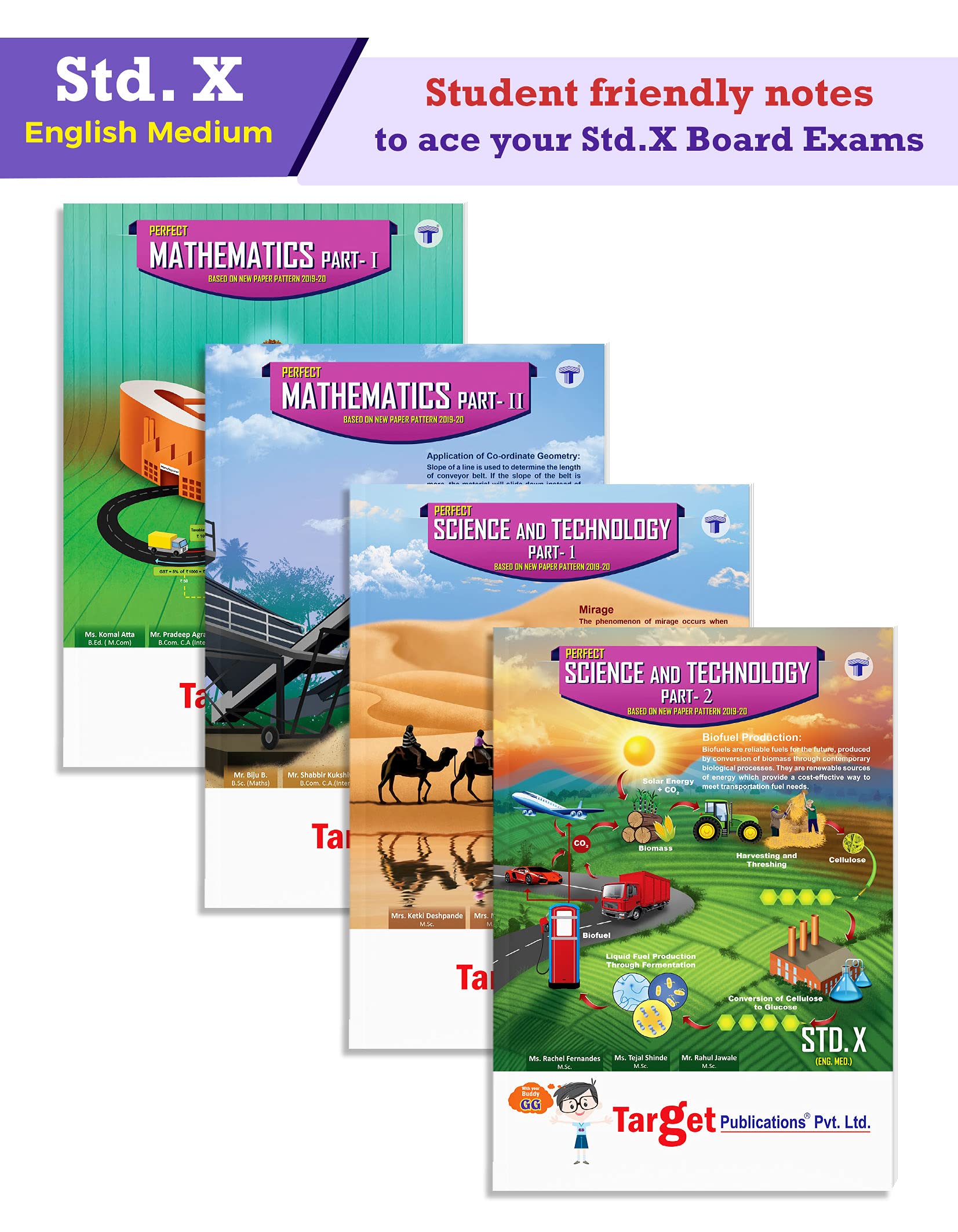 Std 10 Perfect Notes Maths and Science Books | English and Semi English Medium | SSC Maharashtra State Board | Includes Additional Problems, MCQs, Numericals and Model Question Paper for Practice | Based on Std 10th New Syllabus | Set of 4 Books Std 10 Perfect Notes Maths and Science Books | English and Semi English Medium | SSC Maharashtra State Board | Includes Additional Problems, MCQs, Numericals and Model Question Paper for Practice | Based on Std 10th New Syllabus | Set of 4 Books