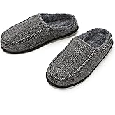cosyone1997 Men's Slippers with Memory Foam, House Shoes for Men Indoor Outdoor, Non-Slip House Slippers Moccasin Style, Size 8-15