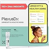 PlexusDx Methylation & Longevity Genetic Test | 150+ DNA Reports Including Methylation Genes, Lifespan, Telomeres, and Healthy Aging | Custom Supplement, Diet, and Lifestyle Recommendations