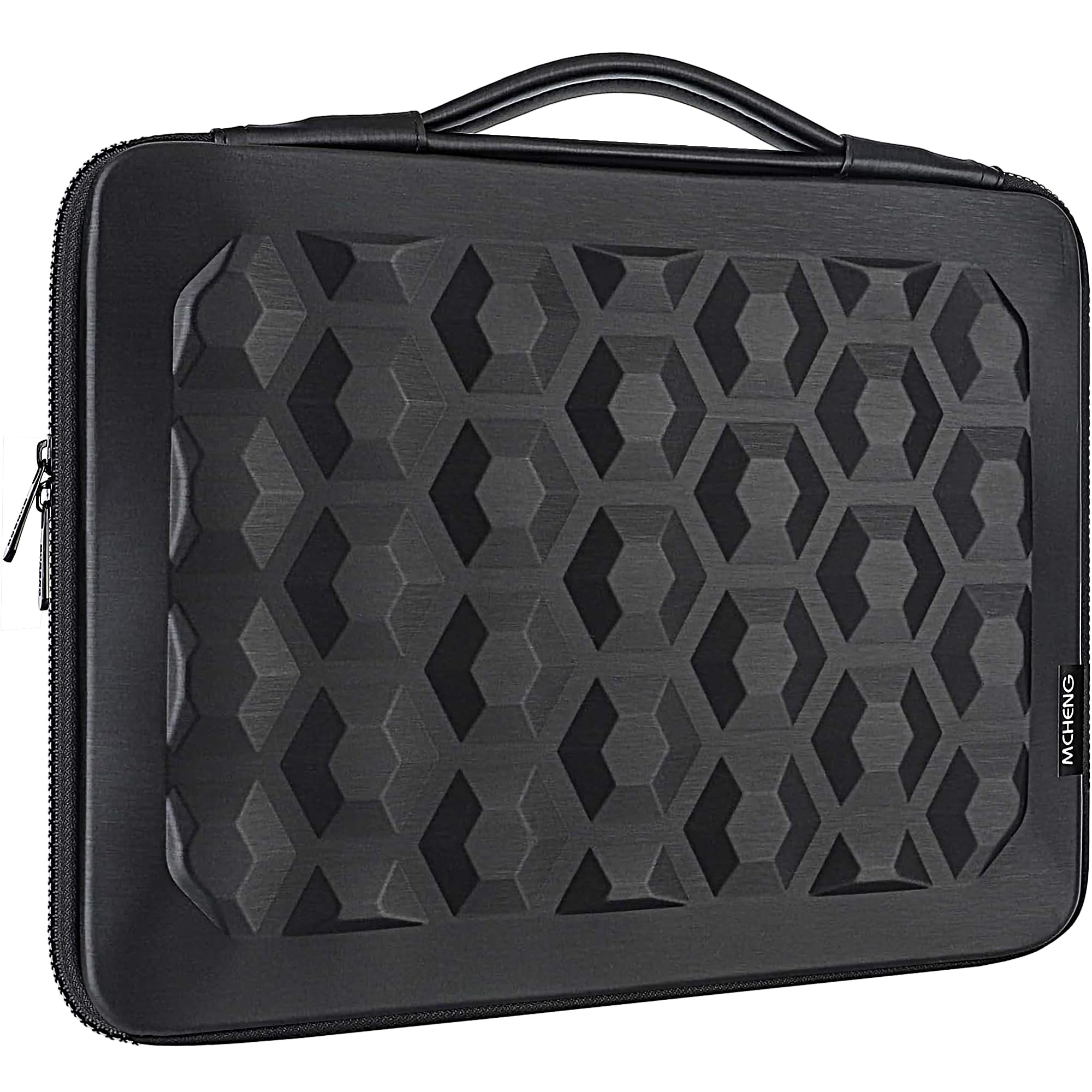 MCHENG Shockproof Laptop Sleeve with Handles Splashproof Laptop Case Notebook Bag Protective Case Black 14 Zoll