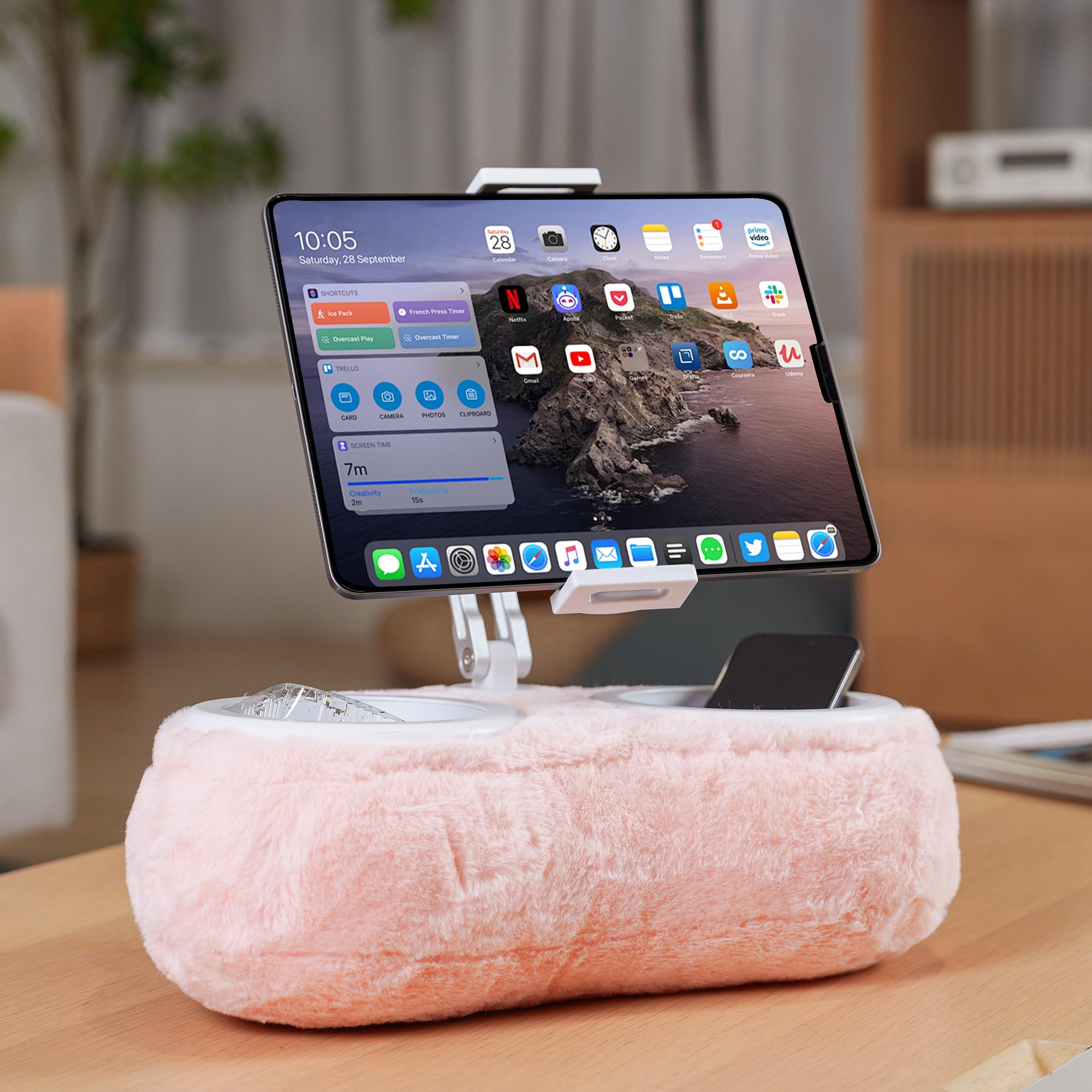 Tablet Stand Pillow, Kindle Pillow Stand, ipad