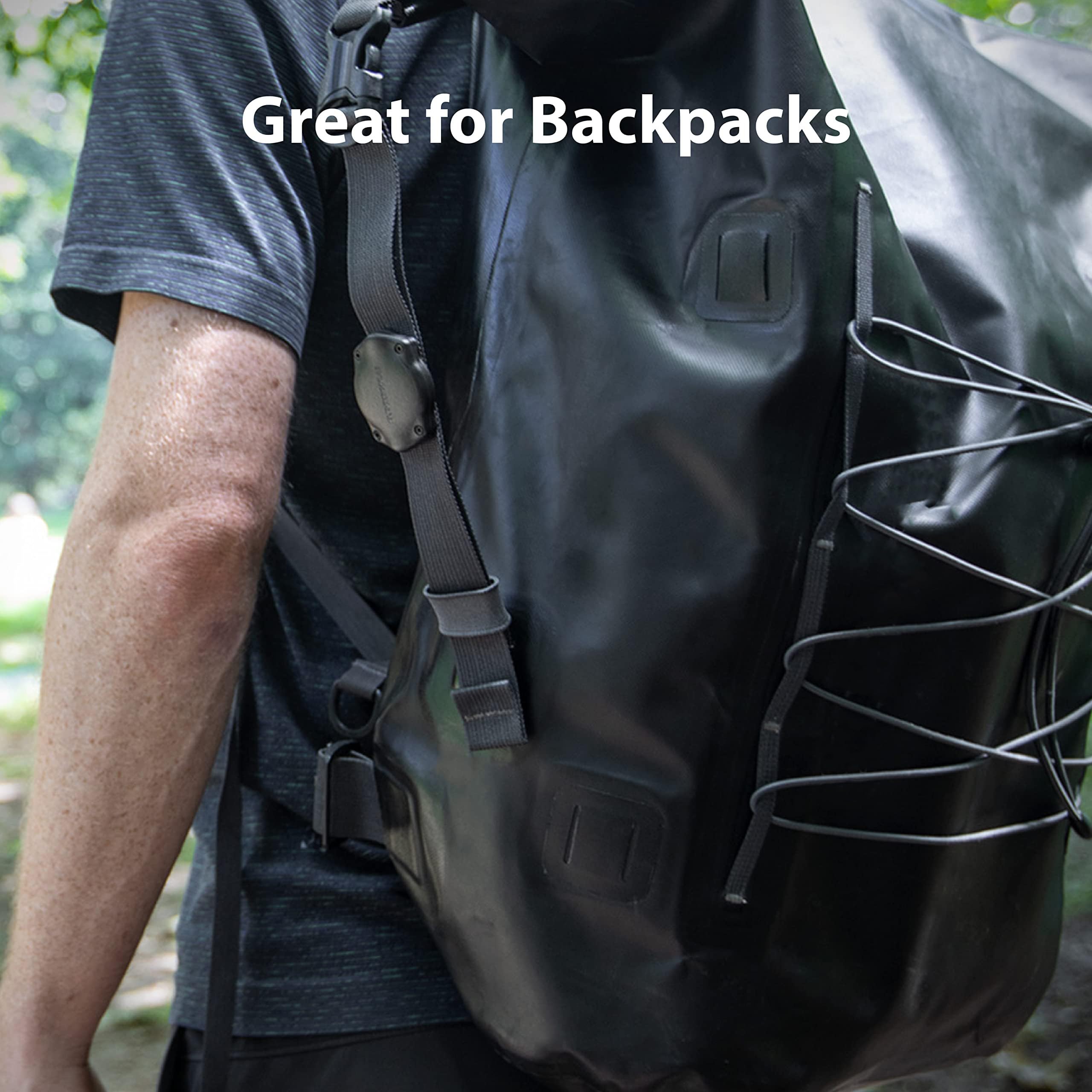 Elevation Lab AirTag Strap Mount - TagVault™ - The Ultra Secure AirTag Mount | Waterproof & Discreet | for Backpacks, Bags & Camera Straps