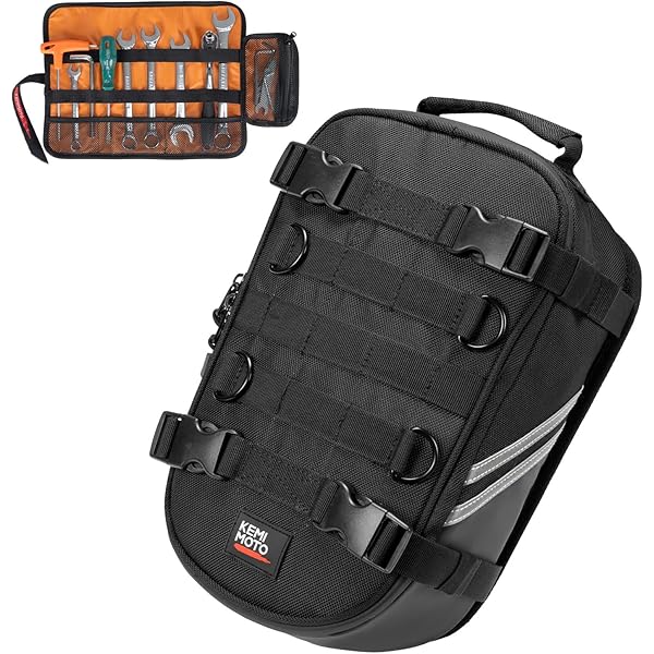 Amazon.com: Nelson Rigg RG-025R Rigg Gear Rear Fender Bag with