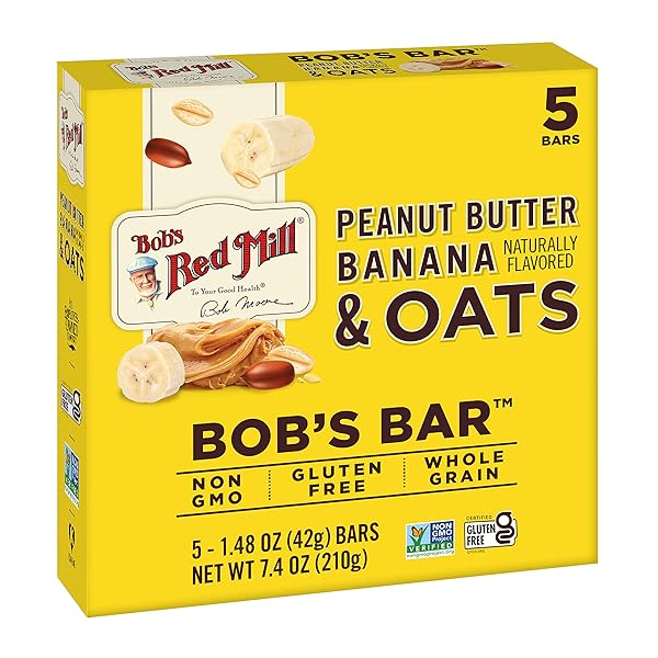 BOB’S RED MILL 5PK PB BANANA & OATS...