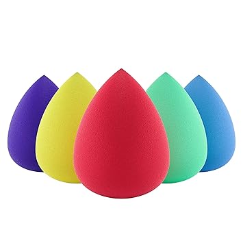 Amazon Com Cosmetic Beauty Sponge Blender Silicone Makeup Blending