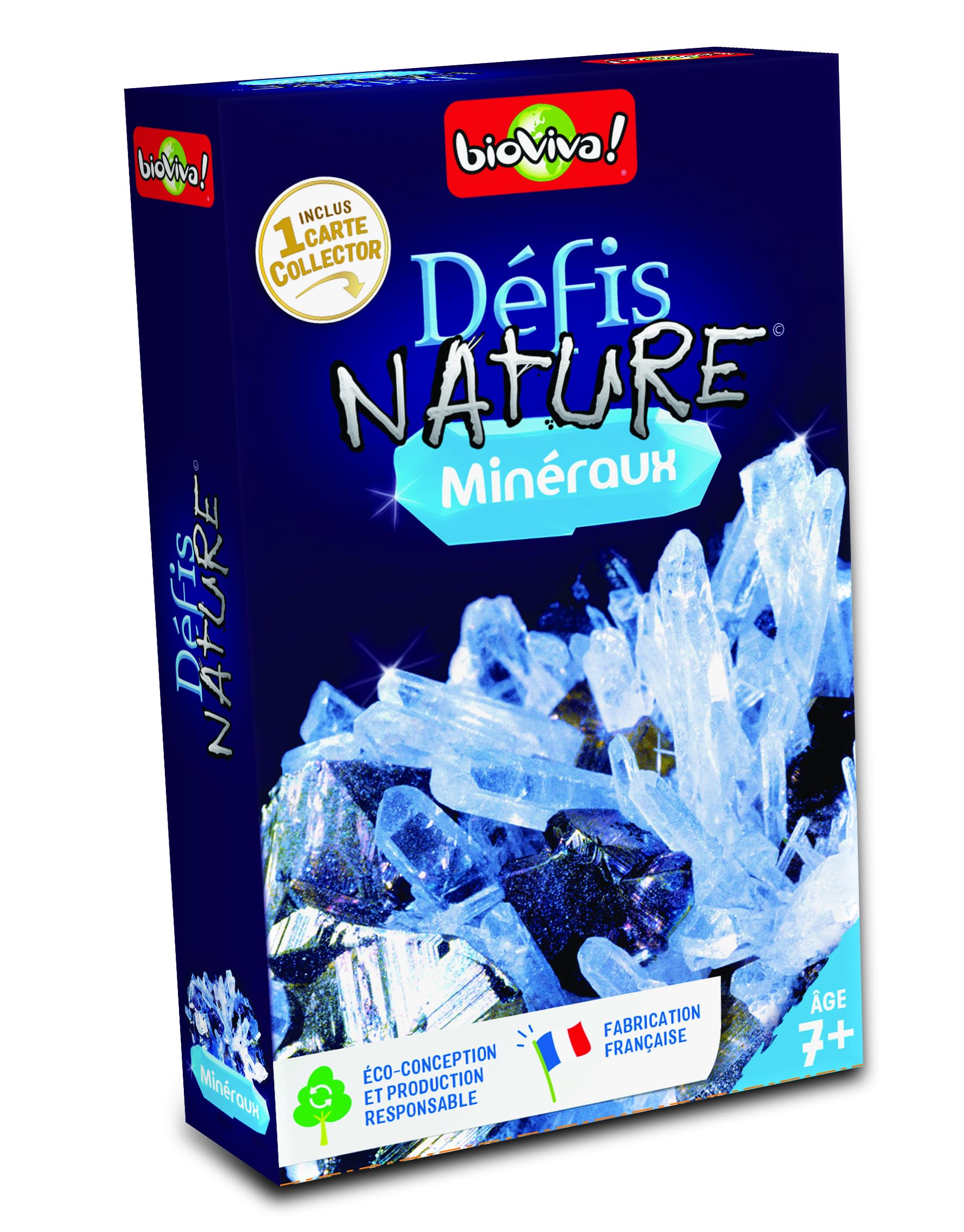 Bioviva Nature Challenges Nature- Minerals Card Game