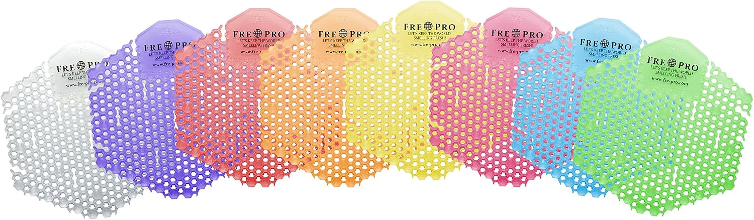 Fre-Pro WAVE 3D - Pissoir & Urinal Insert - 30 Days Fresh Effect - Kiwi Grapefruit, Pack of 10, WAVE 3D, 10 Stück - Image 3