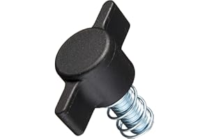 Rock-N-Roller RWNGBLT1 Undercarriage Wingbolts with Spring for All Multi-Carts, 3/8"