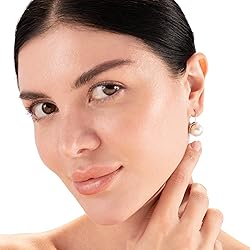 Silvershake 12mm Cultured Freshwater White Pearl