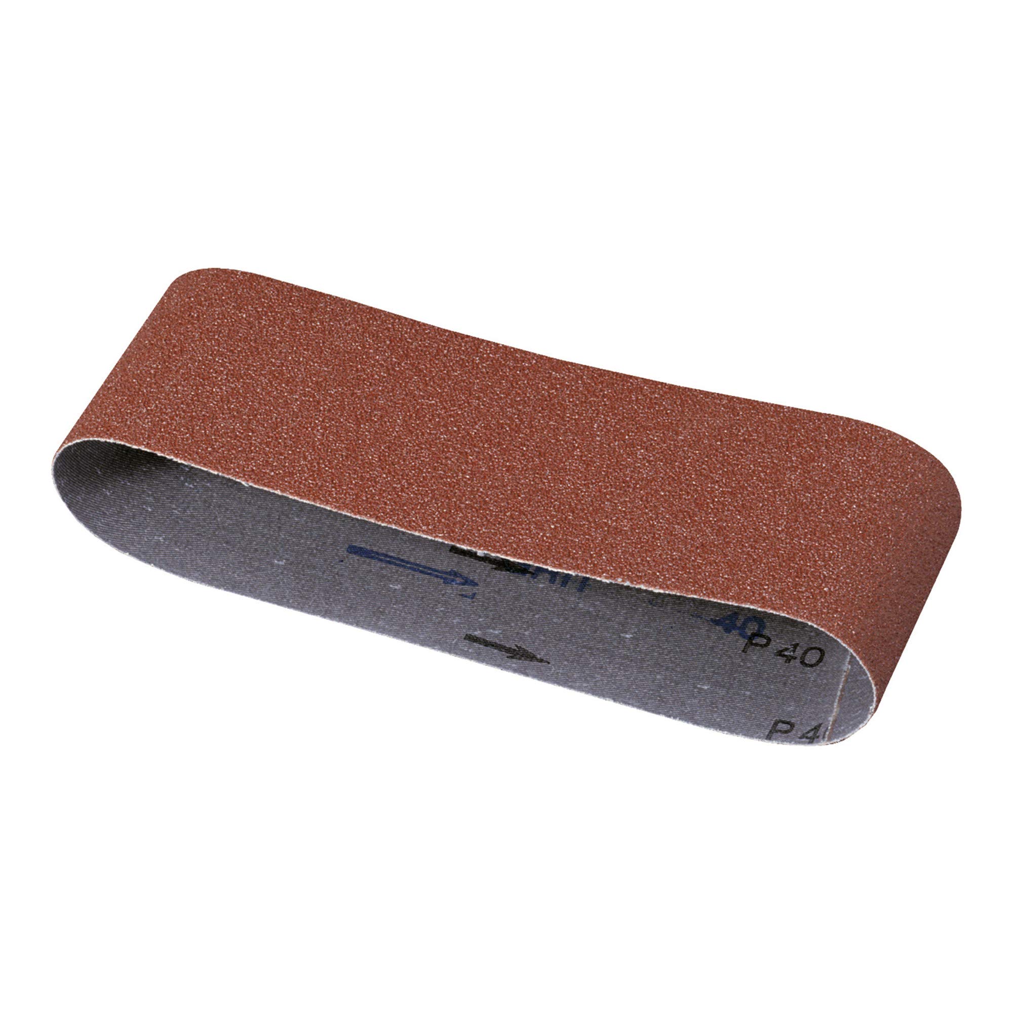 Dewalt Sanding Belts, 100 x 610mm, Grit Size 80, Pack QTY 10 DT3672-QZ, red