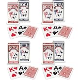 Bicycle Large Print Playing Cards (4-Pack)