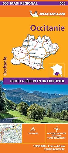 Download Carte Maxi Régional Occitanie Michelin PDF