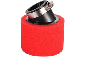 GOOFIT 42mm Bent Foam Air Filter Replacement for 4 stroke 125cc 150cc 200cc 250cc CRF KLX Dirt Bike Motorcycle ATV Scooter Qu
