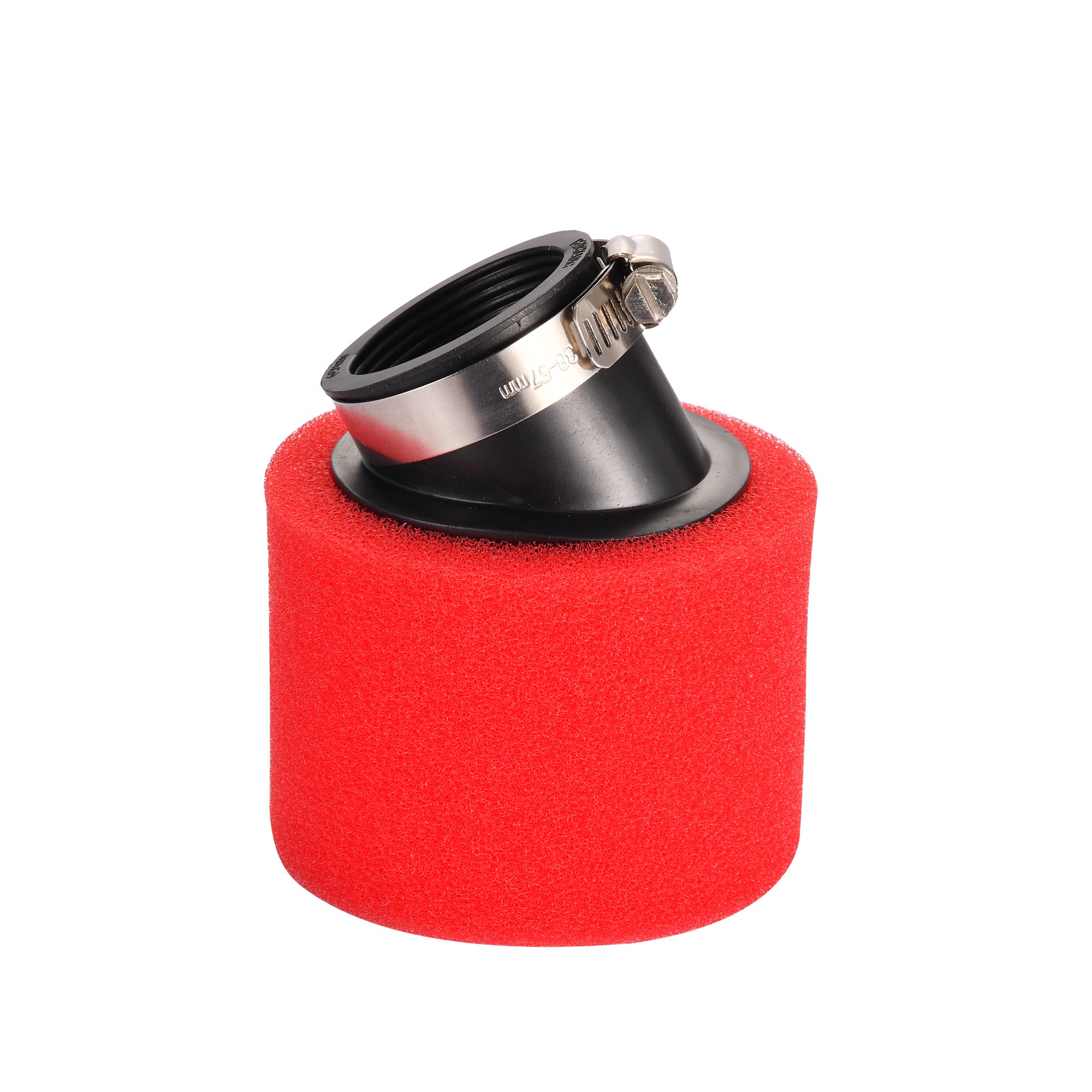 GOOFIT 42mm Red Air Filter Replacement for 4 stroke 125cc 140cc 150cc 200cc ATV CRF KLX Moped Scooter Mini Dirt Bike